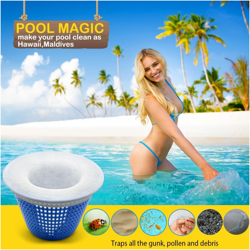 Pool Skimmer Socks for Skimmer Basket Clean