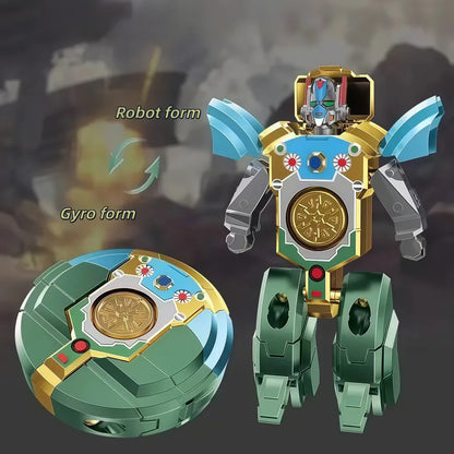 🦖🤖Transformable Finger Spinner: Mech & Dinosaur Dual Editions!