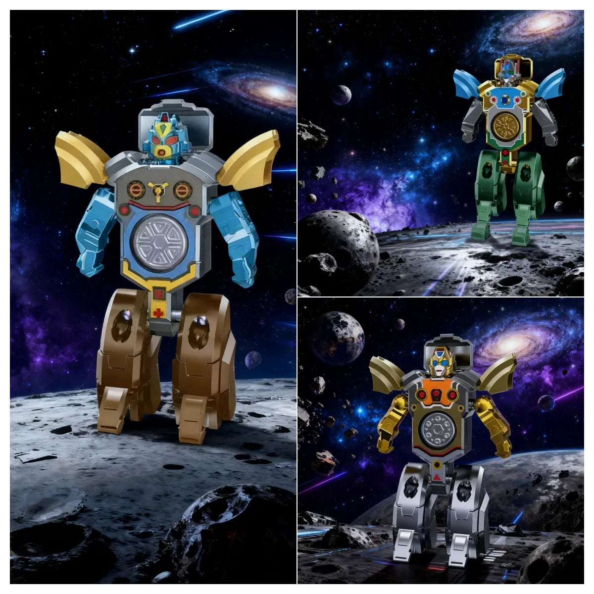 🦖🤖Transformable Finger Spinner: Mech & Dinosaur Dual Editions!