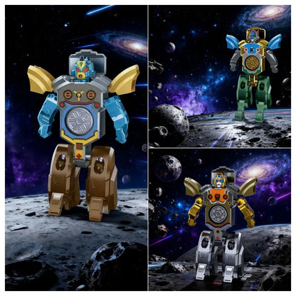 🦖🤖Transformable Finger Spinner: Mech & Dinosaur Dual Editions!