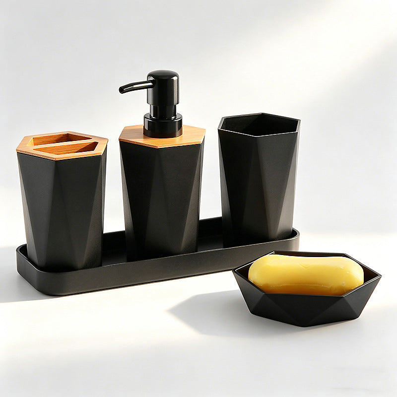 Modern Minimalist Bathroom Accessories Set